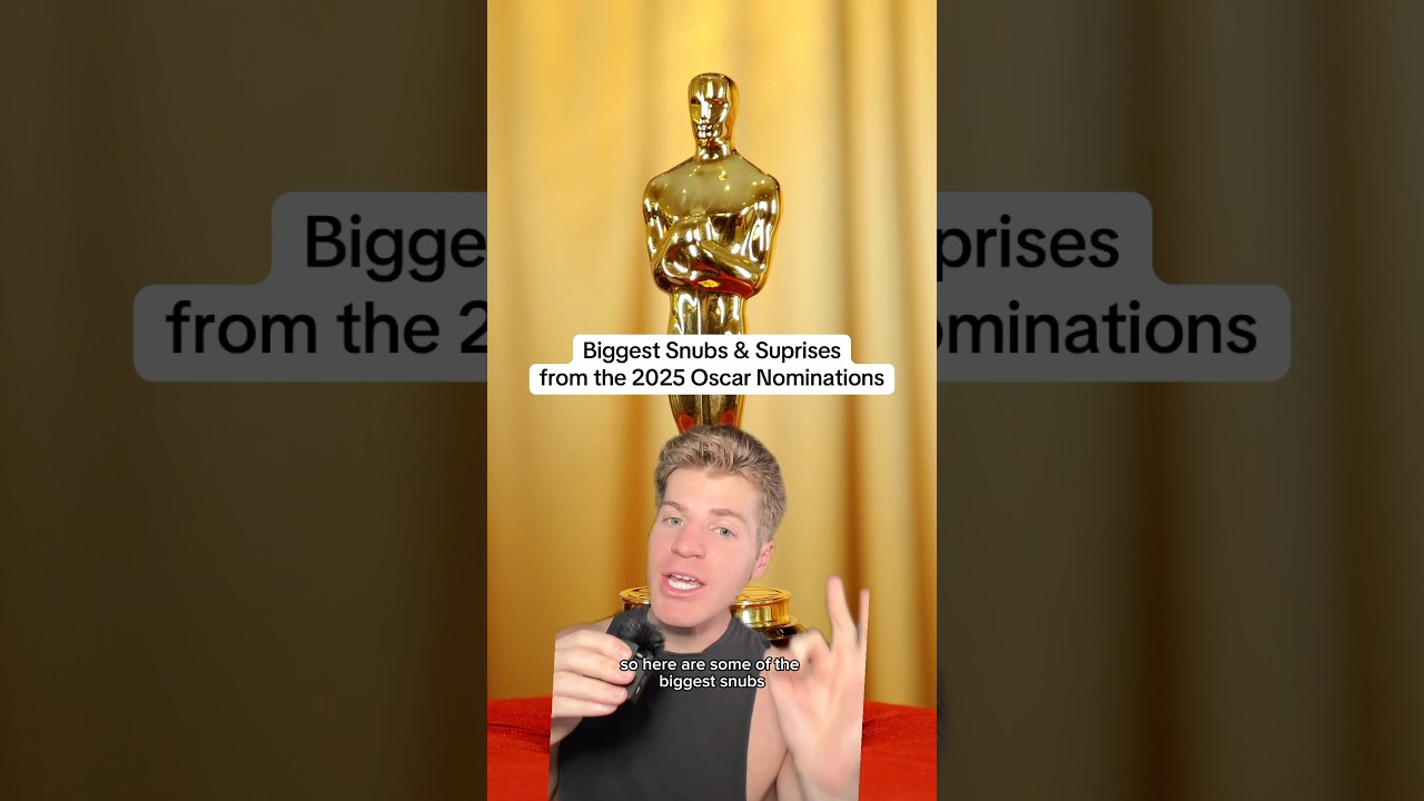 Biggest snubs and surprises for the 2025 Oscars 👀