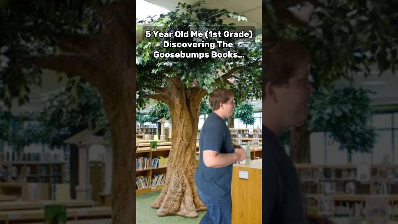 Discovering The Goosebumps Books in 1st Grade… #theawsomavenger #nostalgia #goosebumps