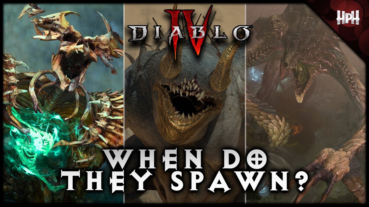 DIABLO IV WORLD BOSS SPAWN TIMES & LOCATIONS