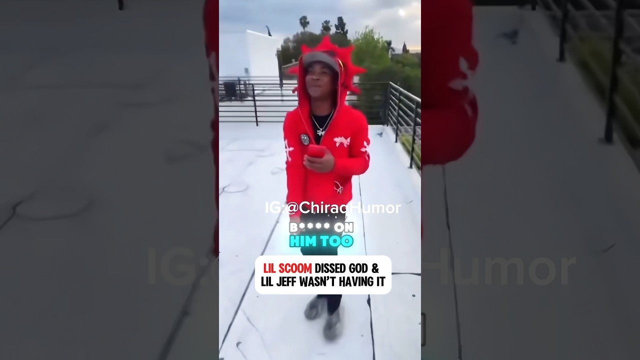 Lil Scoom Dissed God & Lil Jeff Wasn’t Having It😳 #lilscoom89 #bloodhoundliljeff