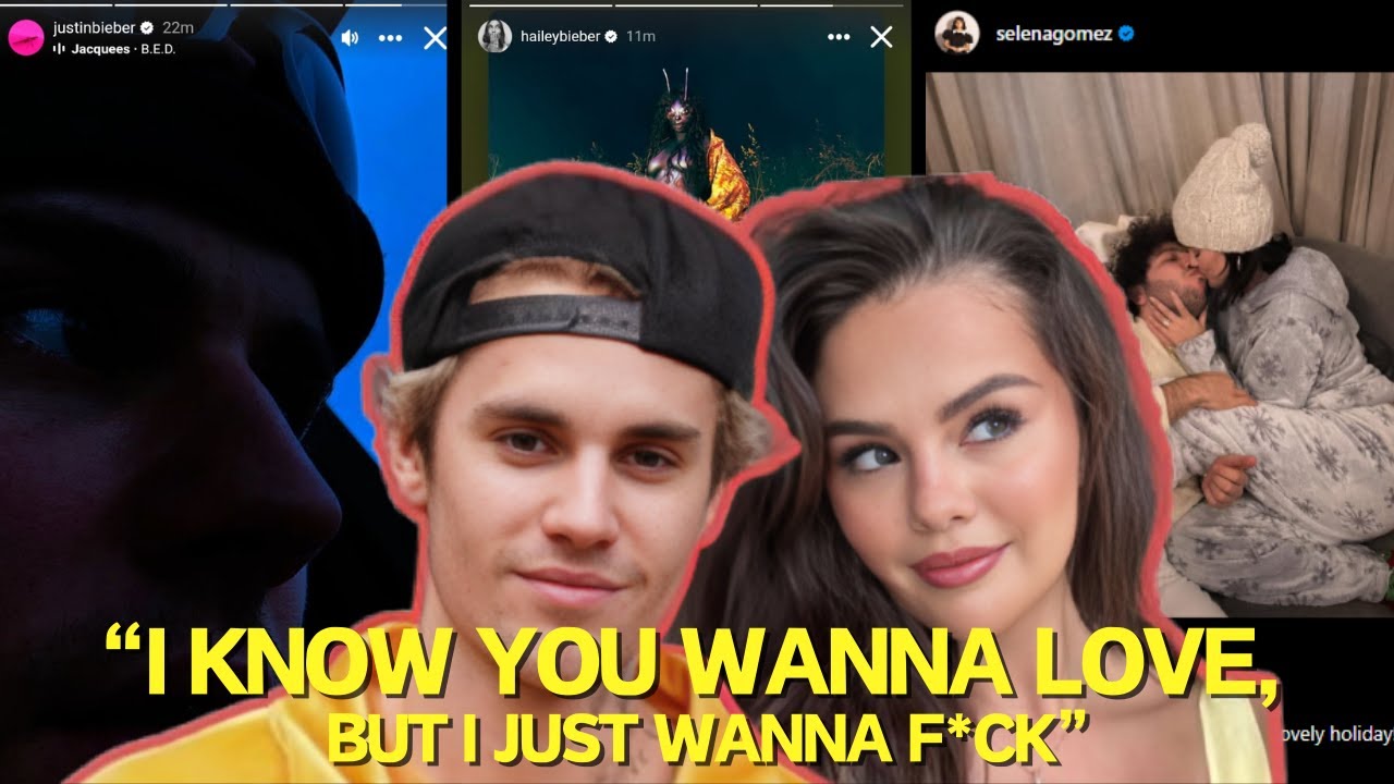 Justin Bieber and Hailey threw shade on Instagram, and Selena Gomez joined in with a jab