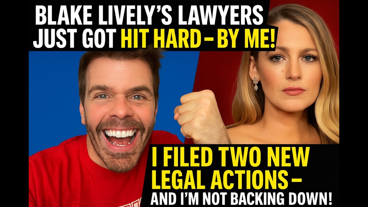 Blake Lively's Lawyers Just Got Hit HARD - By Me!!! I Filed Two New Legal Actions! | Perez Hilton