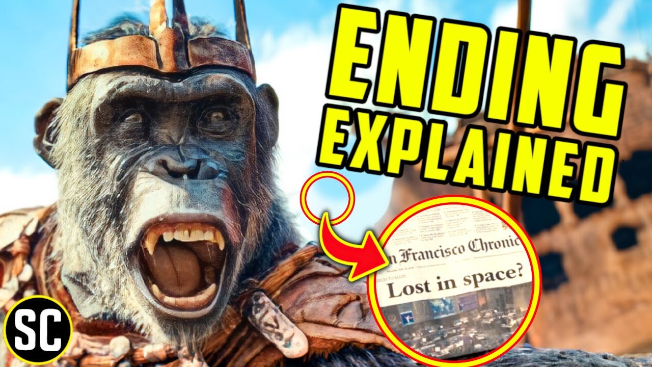 KINGDOM of the PLANET OF THE APES  - ENDING EXPLAINED + EASTER EGGS You Missed!