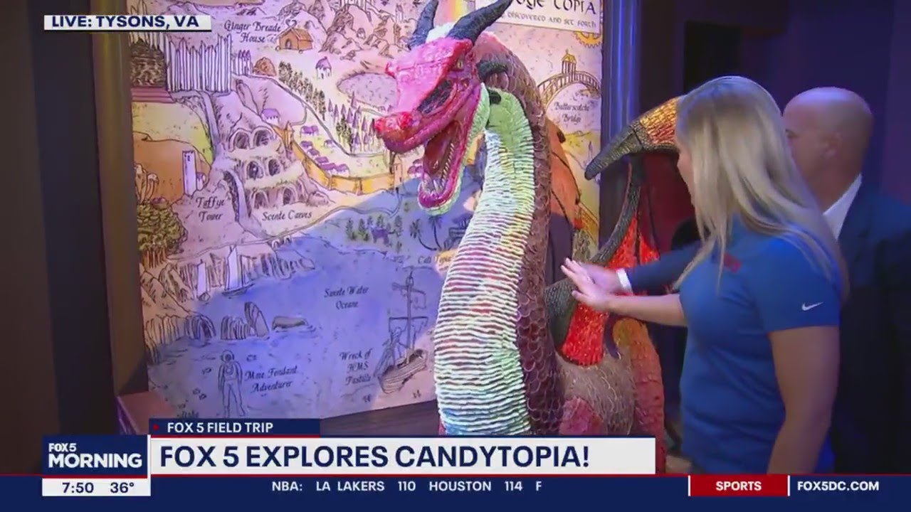 Exploring the world of Candytopia at Tysons Corner Center | FOX 5's Good Day DC