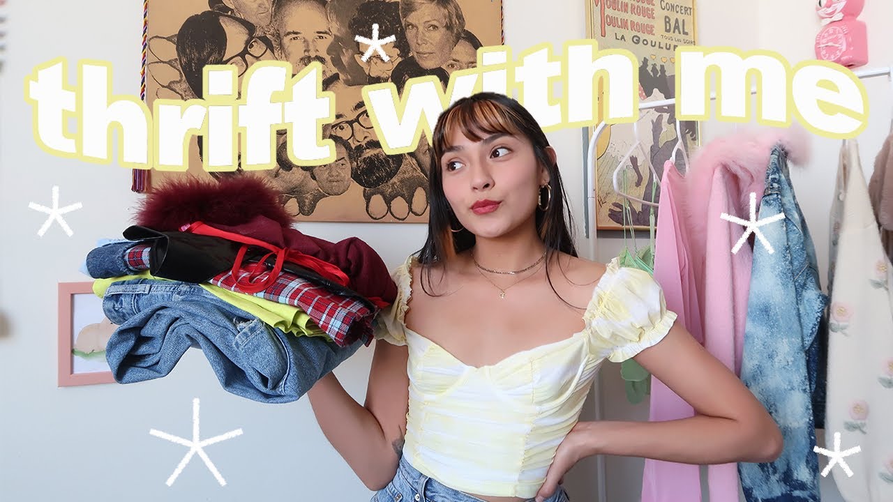 COME THRIFT WITH ME // thrifting my *DREAM* pieces at Buffalo Exchange!!!