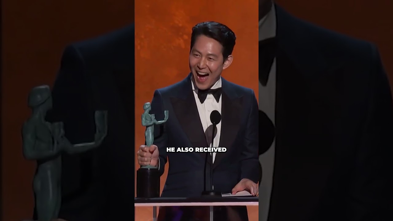Lee Jung Jae Made History with His Emmy Win #leejungjae #southkorea #celebrityfacts