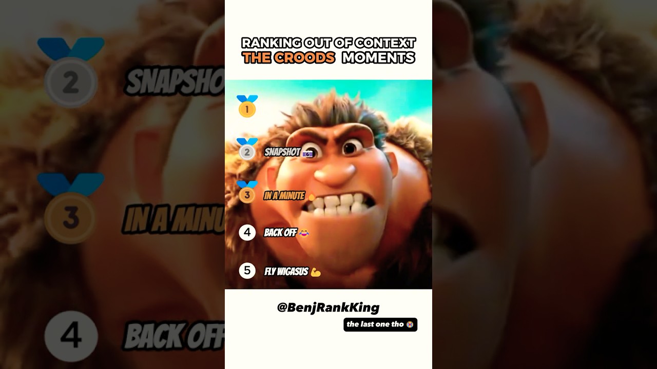 Ranking The Croods Moments😭