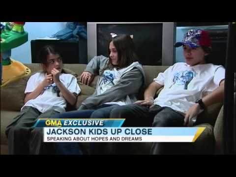 Prince, Paris, and Blanket Jackson; Two Years After Michael Jackson's Death 2/25/2011