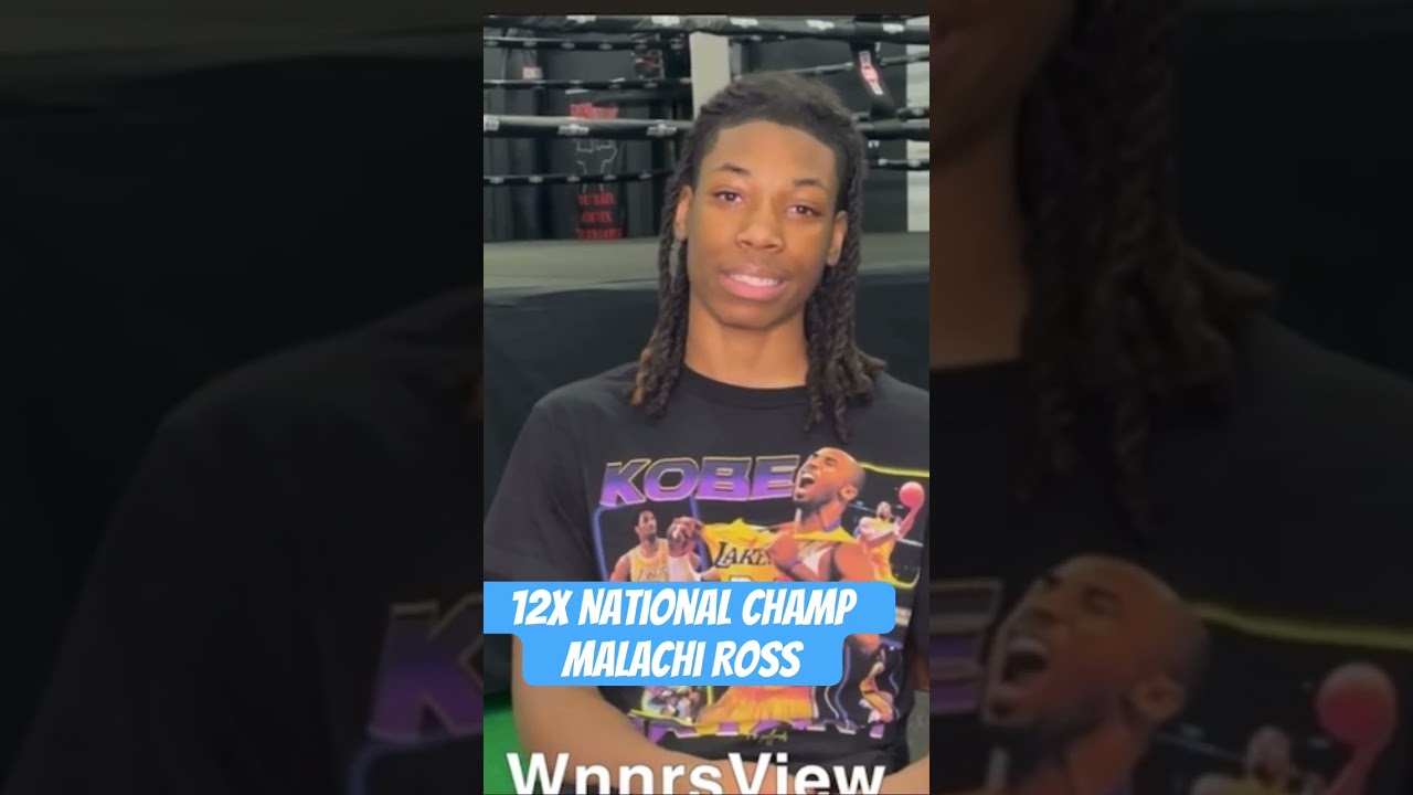 TWELVE time NATIONAL CHAMPION Malachi Ross