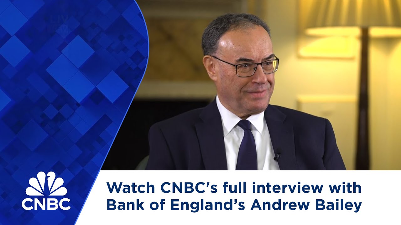 Watch CNBC's full interview with Bank of England Governor Andrew Bailey