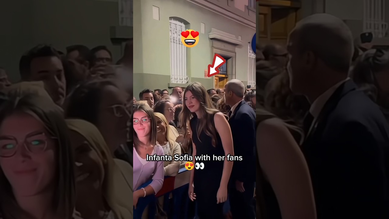 Infanta Sofia of Spain new update #fans #princess #king #shorts