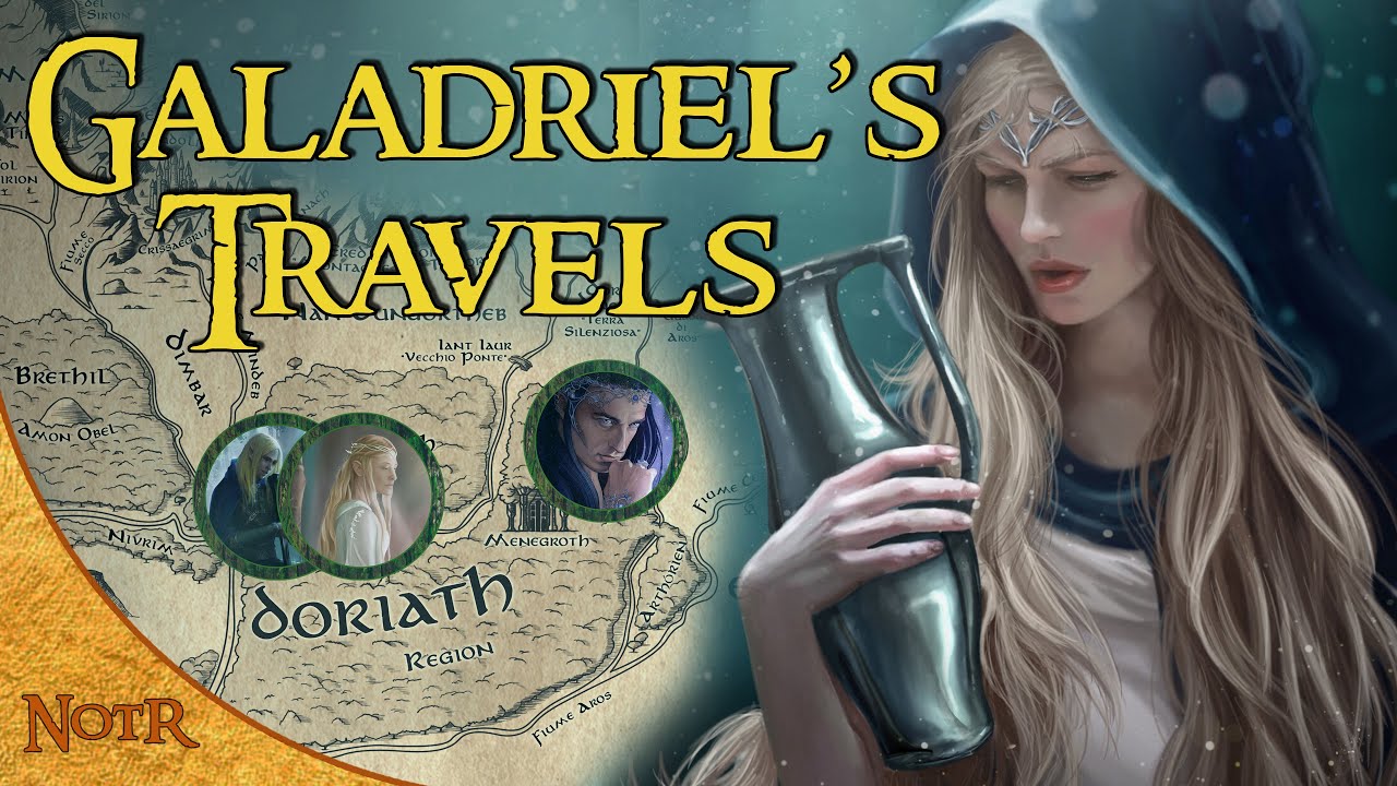 The Complete Travels of Galadriel | Tolkien Explained