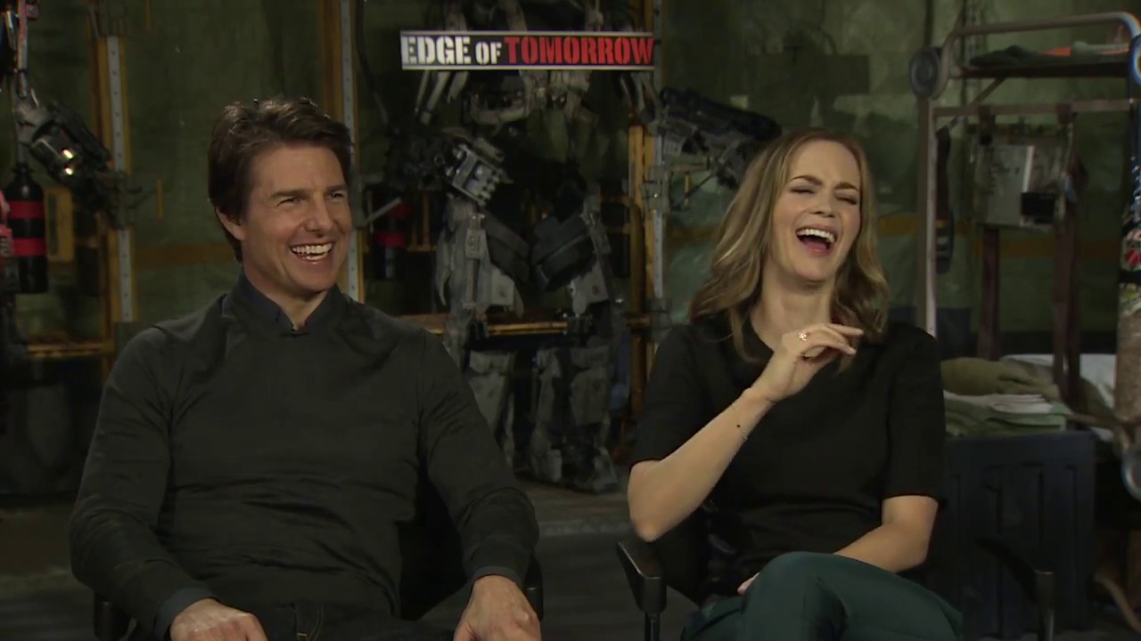 Tom Cruise & Emily Blunt Interview edge of tomorrow