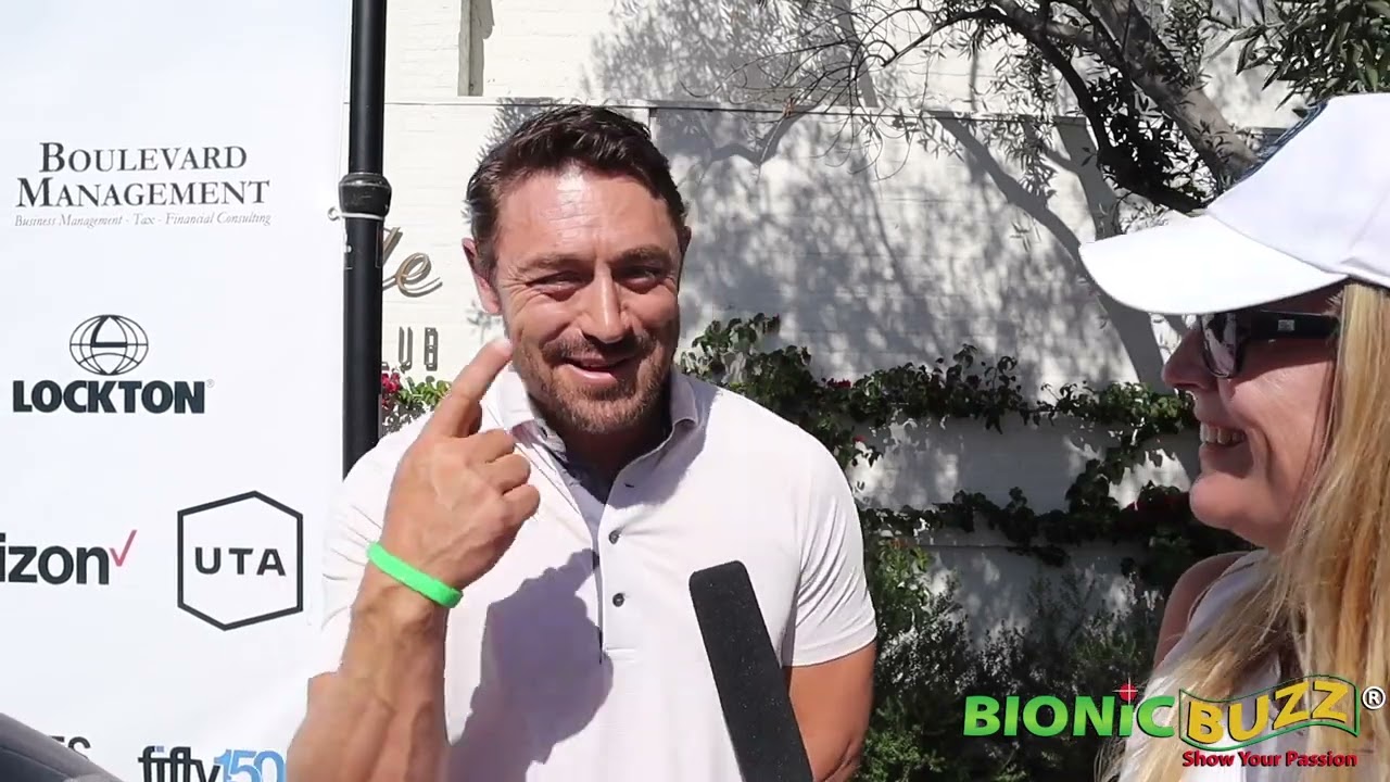 Actor JJ Feild Interview at George Lopez Foundation 17th Annual Celebrity Golf Tournament