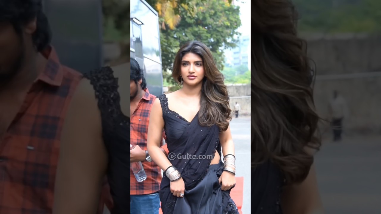#Sreeleela mesmerizes in Black 🖤✨ | #Aadikeshava | #Gulte.com