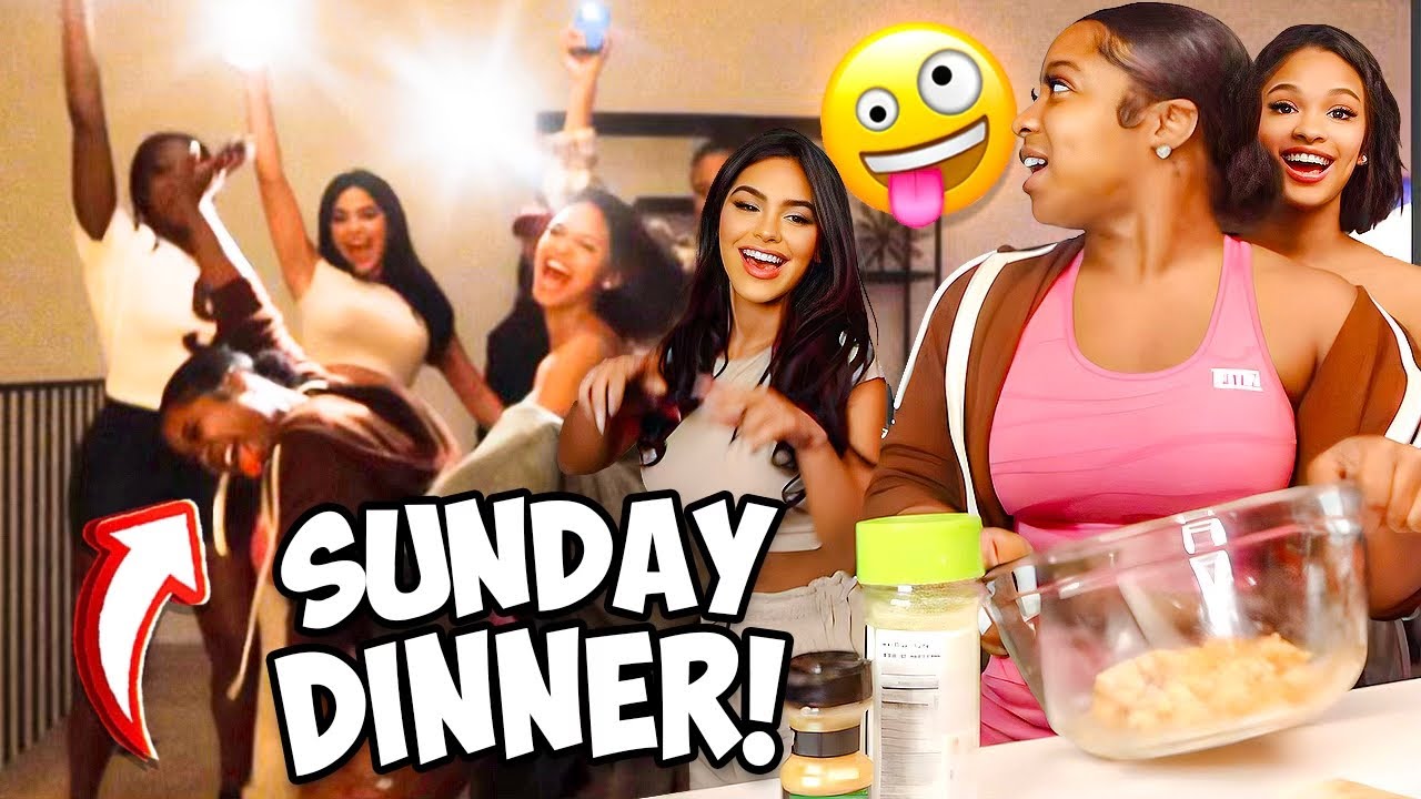I Hosted Sunday Dinner 🍽️ With My Friends And It Went A Little Like This …🥳😅😂