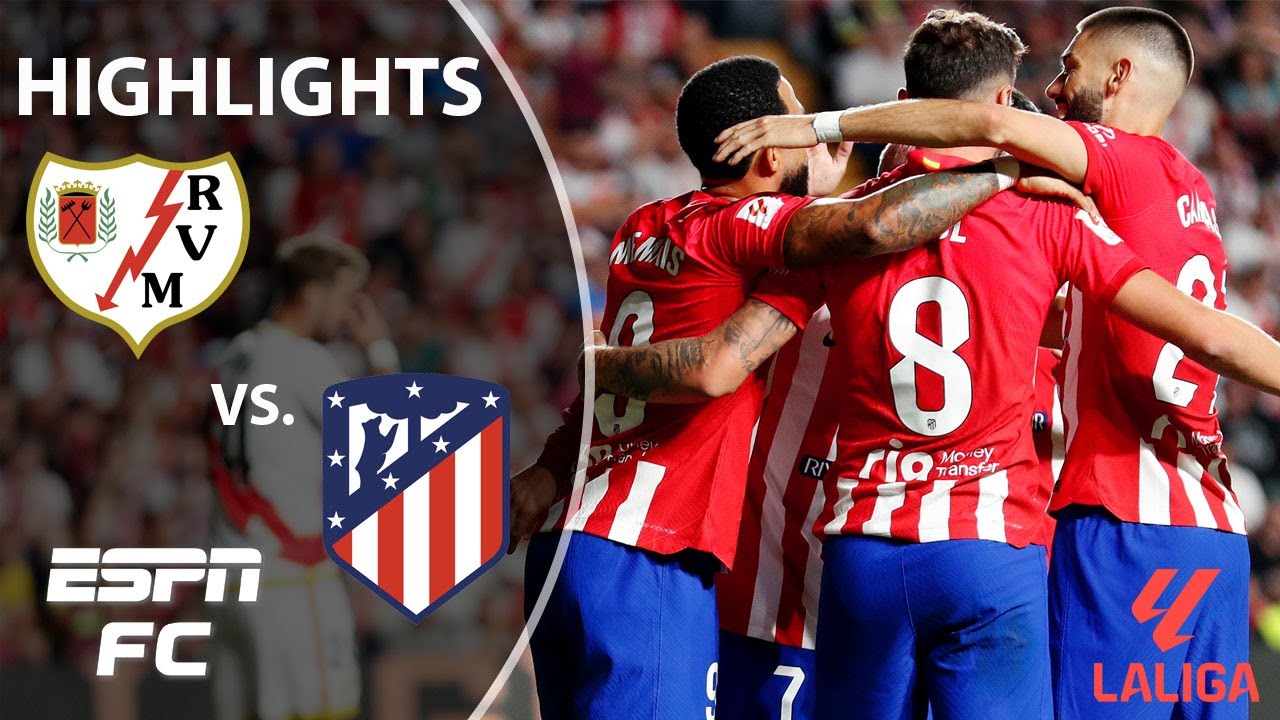🔥 ATLETICO ON FIRE 🔥 Atletico Madrid vs Rayo Vallecano | LaLiga Highlights | ESPN FC
