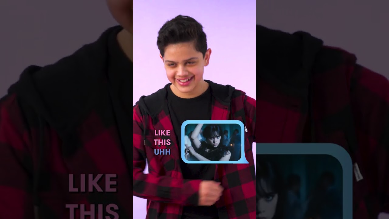 Wednesday's Pugsley Addams Trying The ICONIC Jenna Ortega Dance 🫢