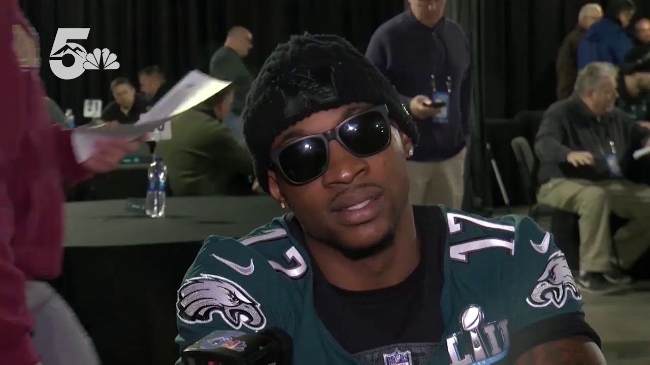 Alshon Jeffery has had enough of media day at Super Bowl LII