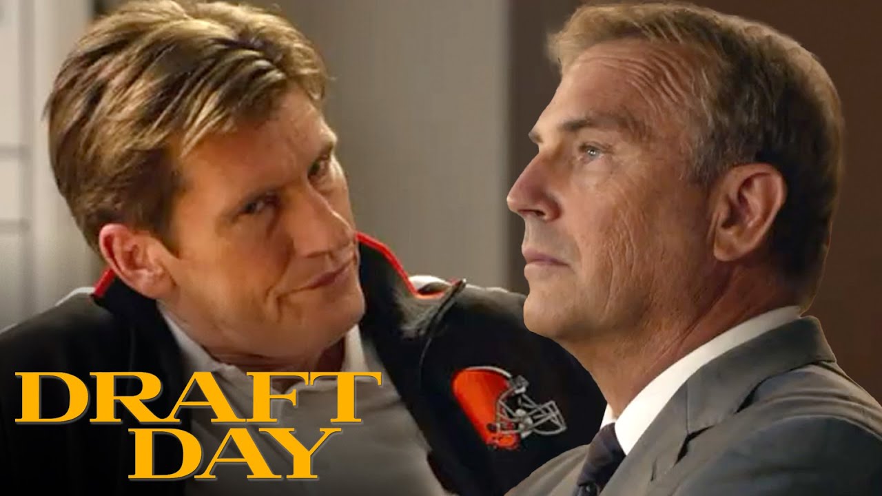 'Vontae Mack's Tape Isn't What It Seems' Scene | Draft Day | Kevin Costner, Denis Leary