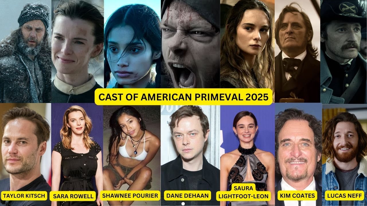 American Primeval Cast 2025 | Then vs Now
