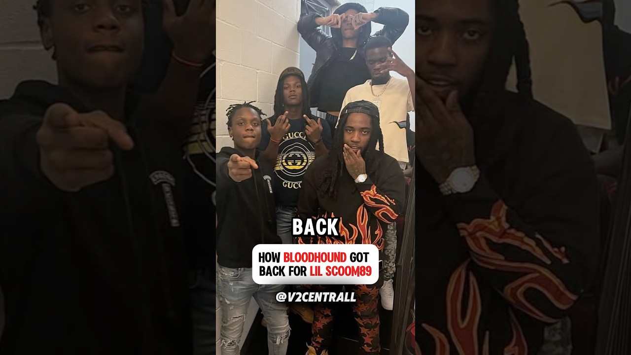 How Bloodhound Got Back For Lil Scoom😳 #bloodhoundliljeff #chiraq