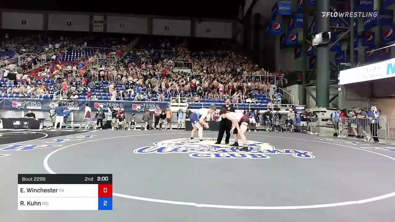 220 Lbs Round Of 16 - Ean Winchester, Pennsylvania Vs Rylan Kuhn, Missouri 92e5