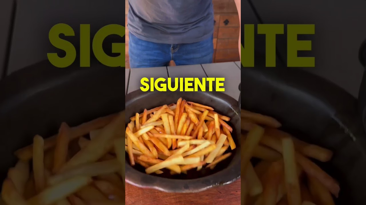 Papas fritas al siguiente nivel🍟 #papasfritas