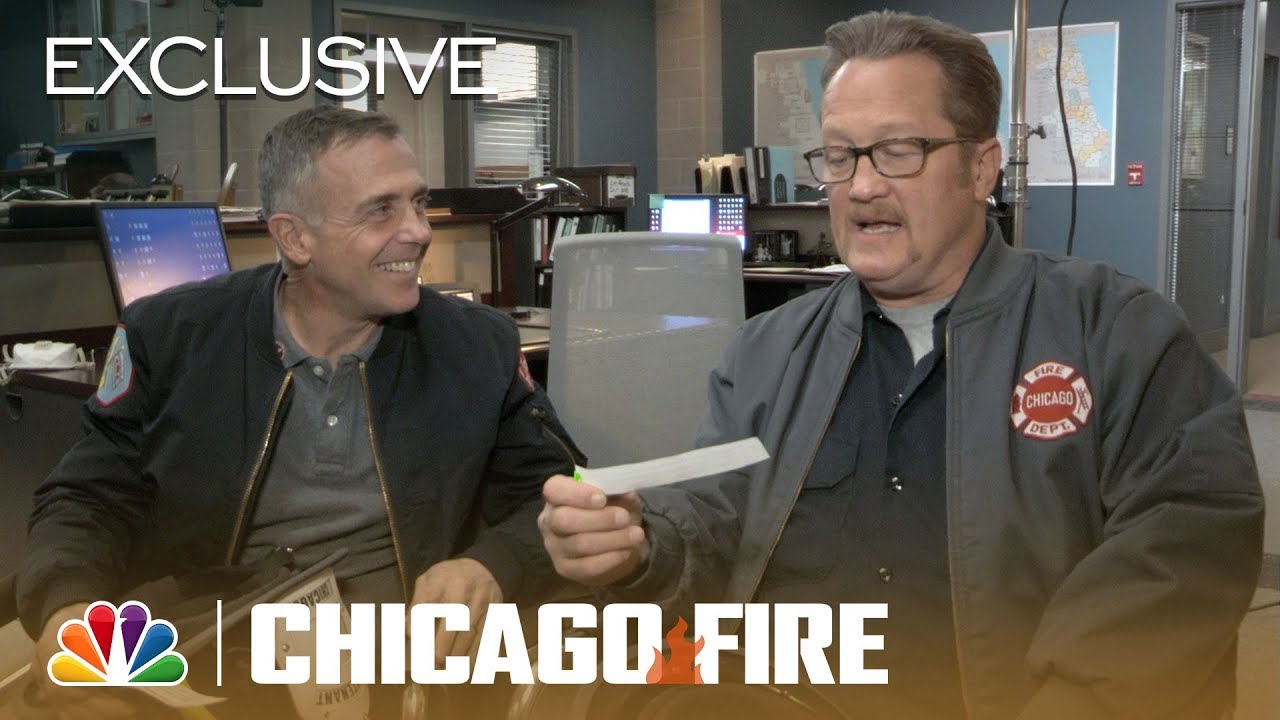 Fire Tweets: Christian Stolte and David Eigenberg React - Chicago Fire (Digital Exclusive)