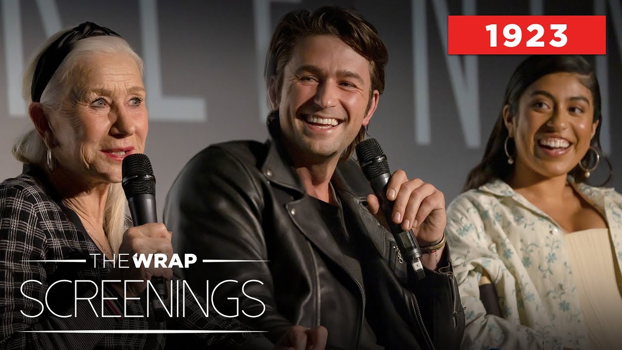 Helen Mirren and the Cast & Crew of 1923 on Working with Taylor Sheridan & Harrison Ford (Full Q&A)