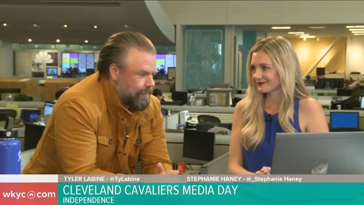 WATCH | Tyler Labine of 'New Amsterdam' chats with Stephanie Haney at WKYC Studios