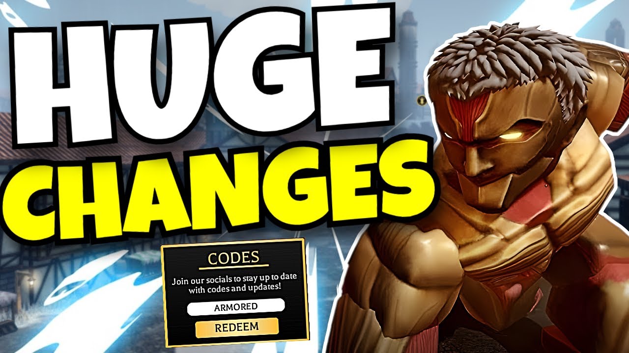 AOT Revolution NEW SECRET UPDATE CHANGES EVERYTHING!! (NEW CODE!)