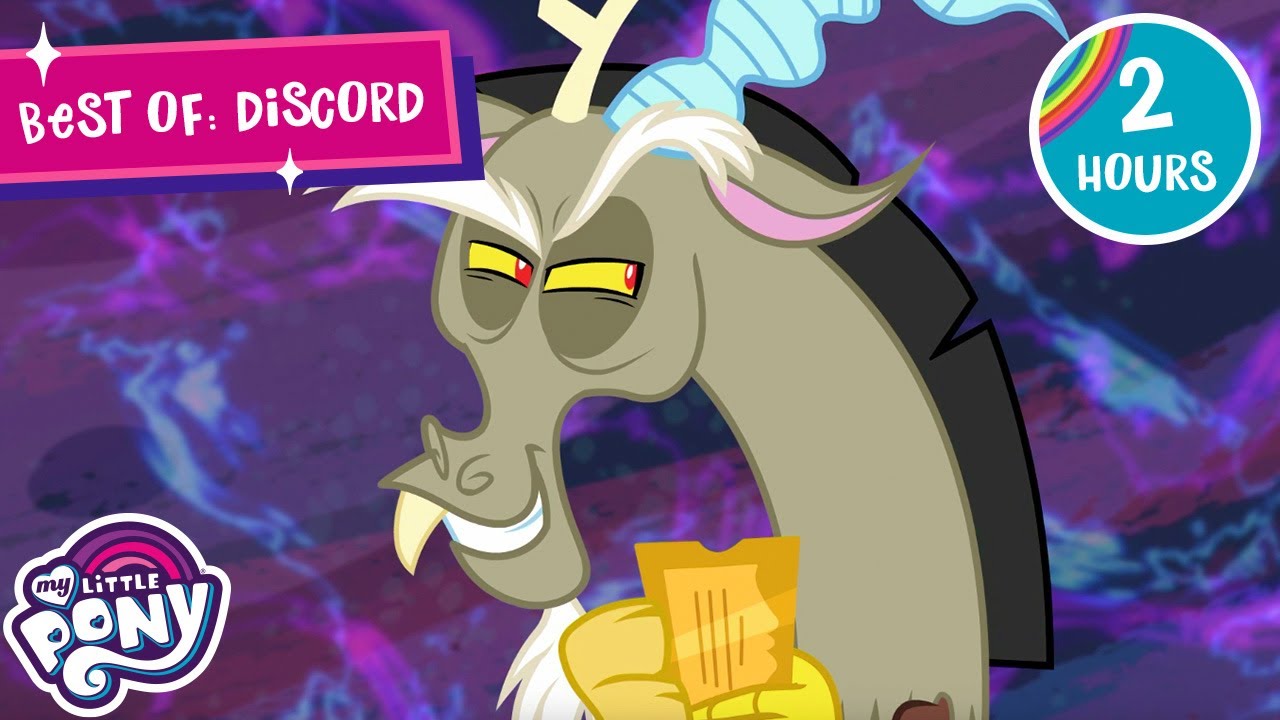 Best of: Discord🐉 | 2 HOUR FULL EPISODES | My Little Pony: Friendship is Magic