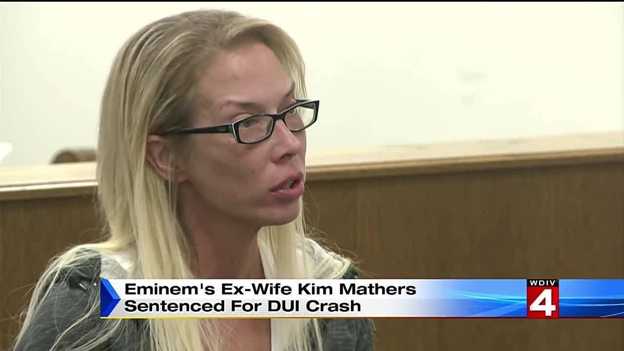 Eminem's ex-wife Kim Mathers sentenced for DUI crash
