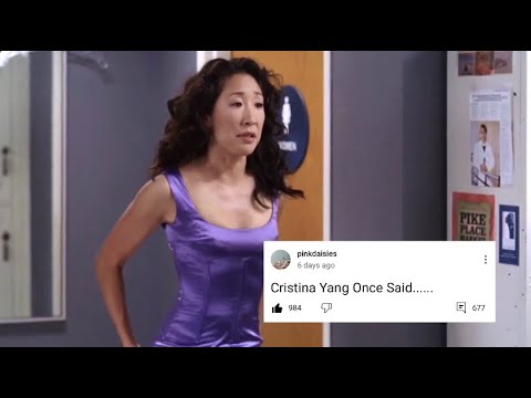 Cristina Yang Once Said…..