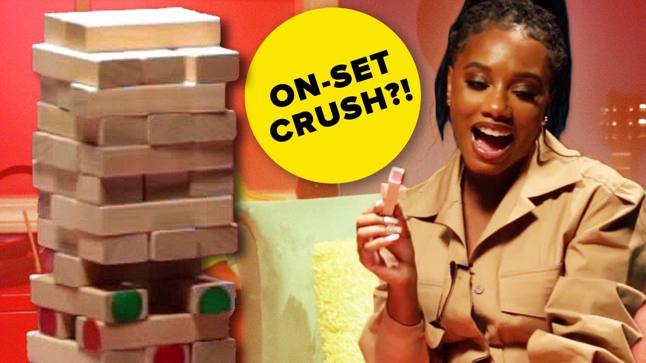 Imani Hakim Answers Questions While Playing Mario Kart & Jenga • Celebrity Gameroom