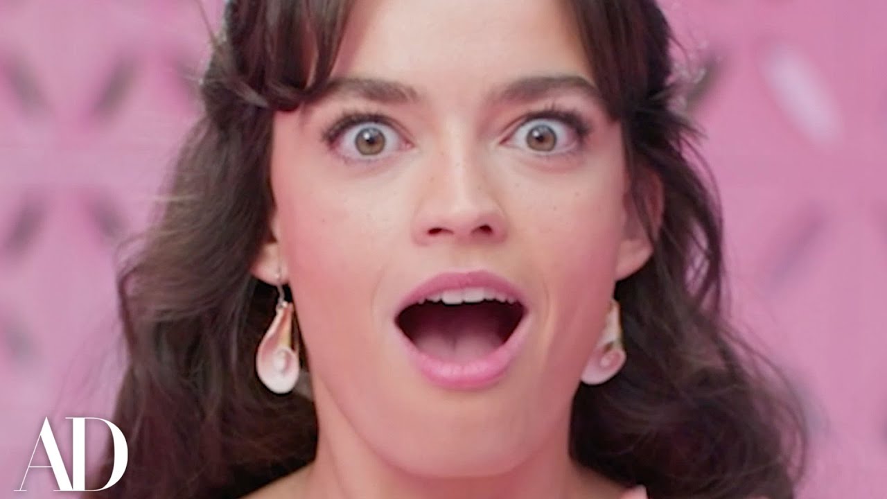 Margot Robbie & Emma Mackey were amazed seeing the Barbie set for the first time