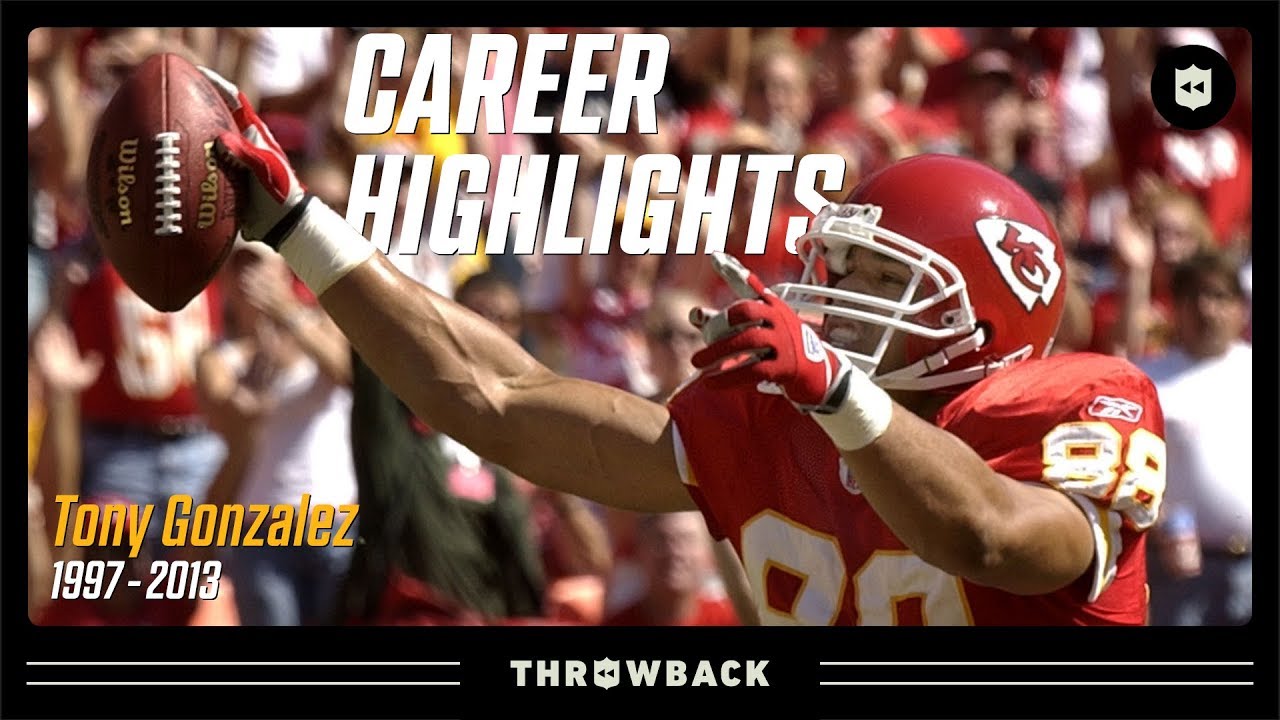 Tony Gonzalez's DOMINANT Career Highlights! | NFL Legends