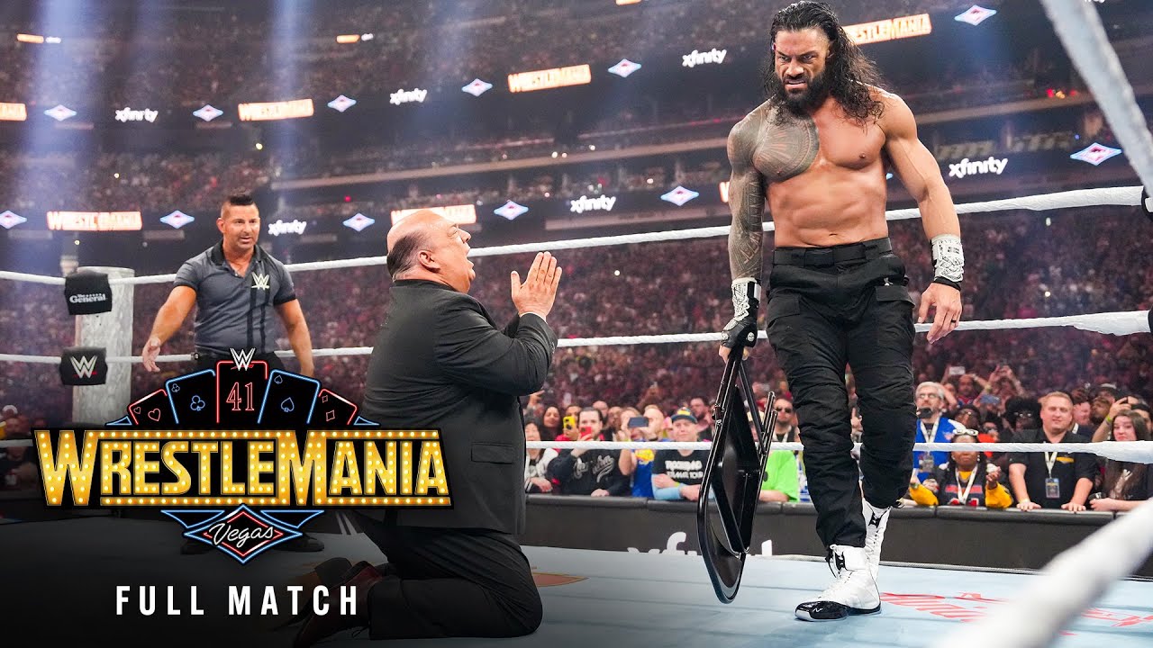 FULL MATCH: Roman Reigns vs. CM Punk vs. Seth Rollins | Triple Threat Match: WrestleMania 41