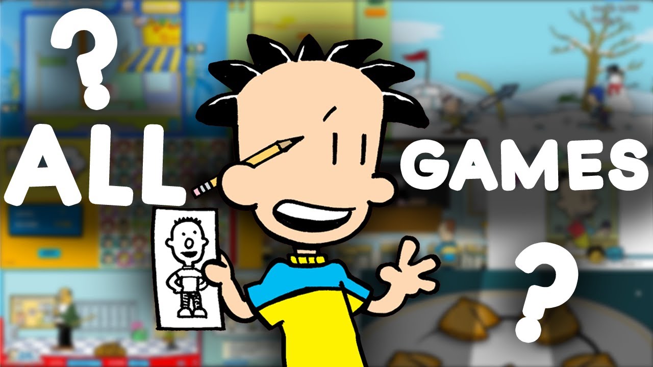 Every Big Nate GAME To EVER Exist!