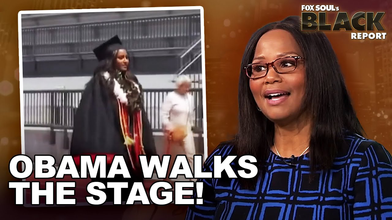 Obama Family Attend Daughter Sasha’s USC Graduation | FOX SOUL's Black Report