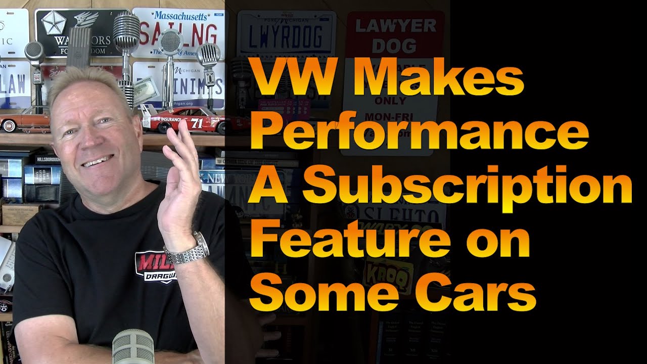 VW Makes Performance A Subscription Feature on Some Cars