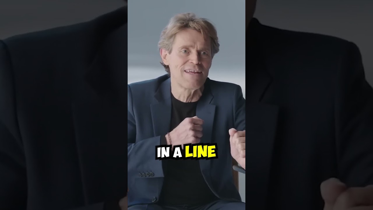 Willem Dafoe Reflects On Playing The Green Goblin In Spiderman #spiderman #shorts