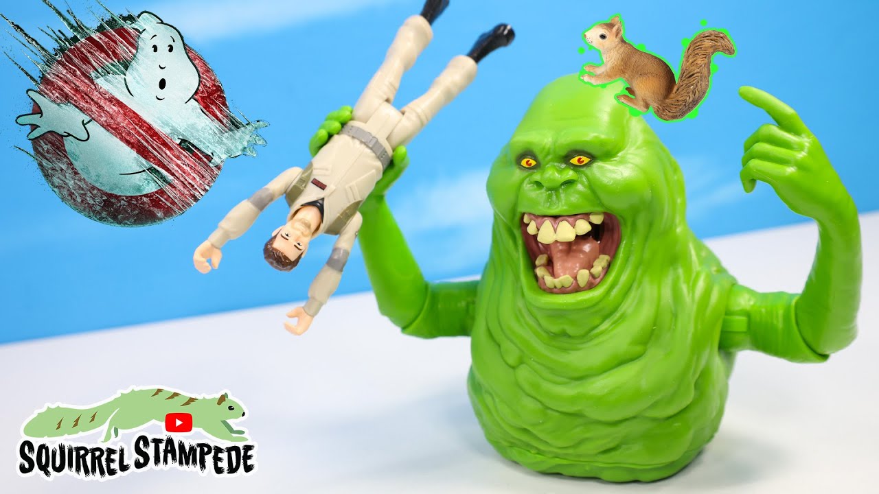 Ghostbusters Frozen Empire Toy Collection Review is Slimer then Chilled?