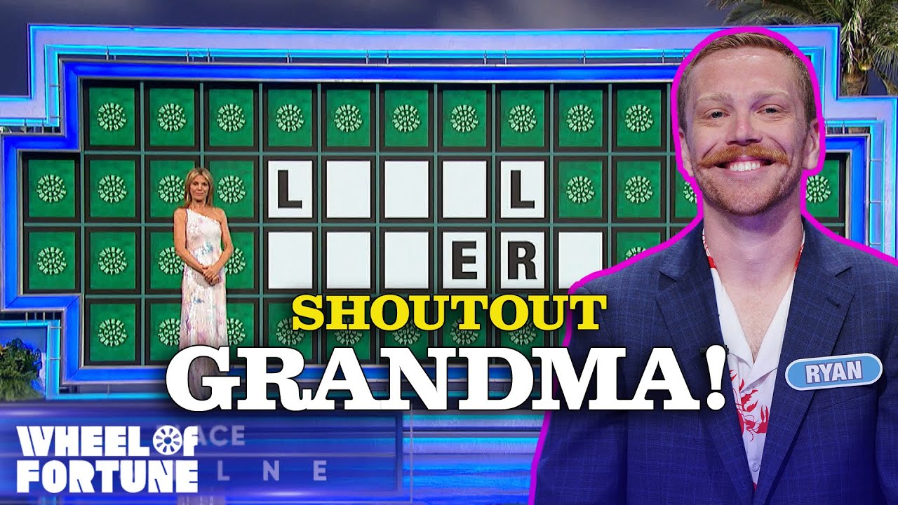Ryan's Bonus Round! | S42 | Wheel of Fortune