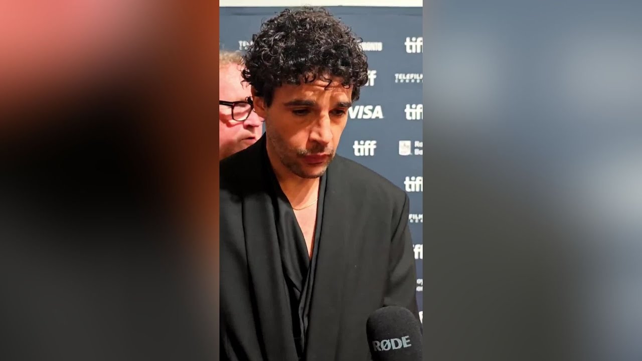 Christopher Abbott on the #TIFF2024 red carpet for #BringThemDown