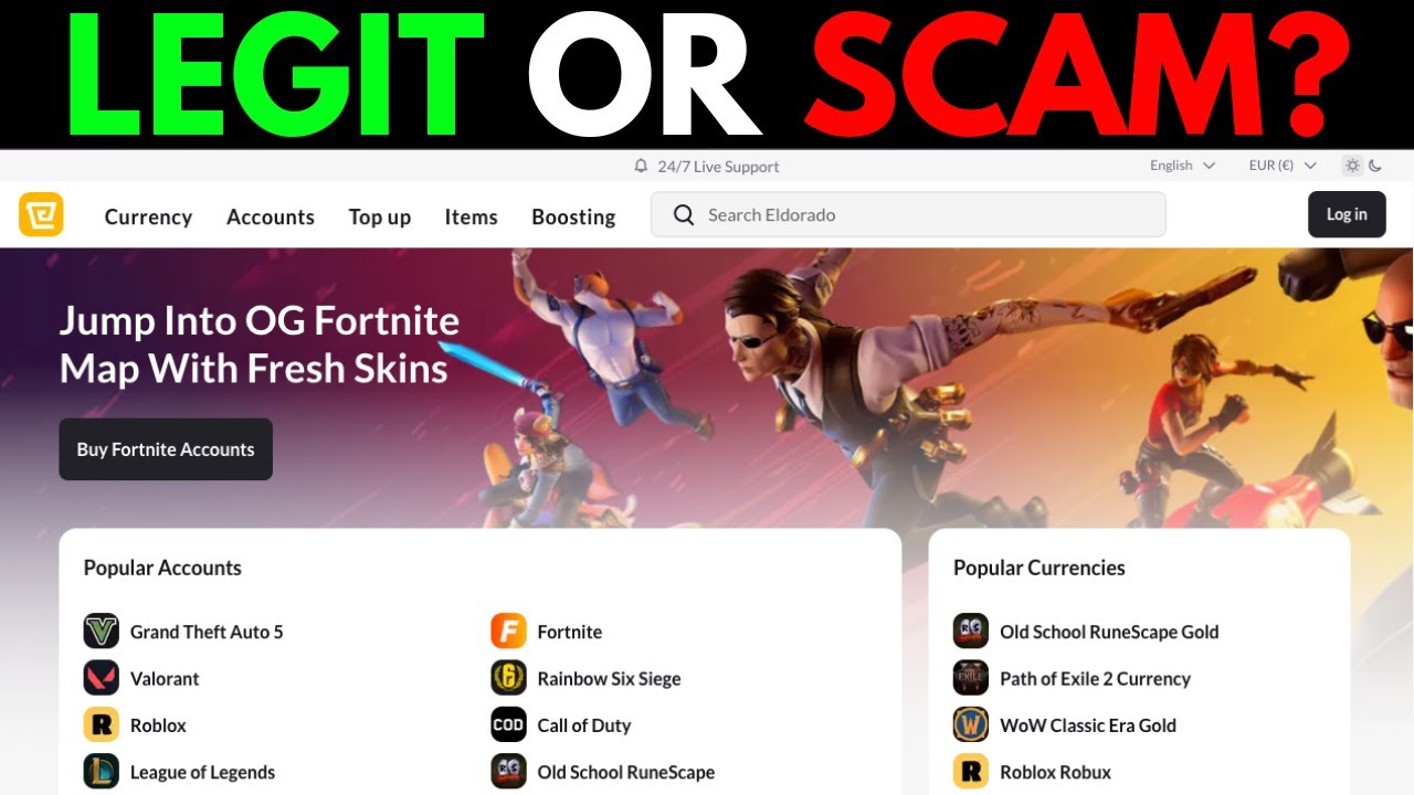 Eldorado.gg Review: Is Eldorado.gg a Legit Marketplace for Gamers? (2025)
