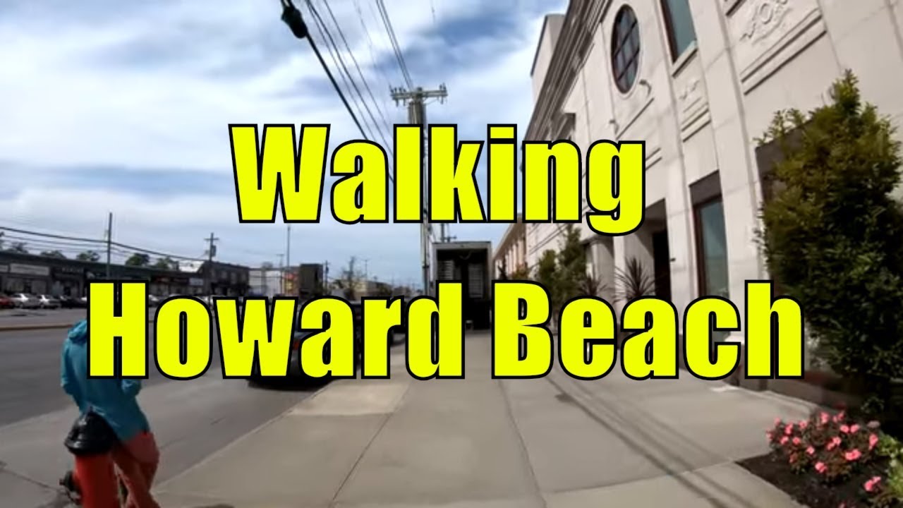 ⁴ᴷ Walking Tour of Howard Beach, Queens, NYC - Cross Bay Boulevard