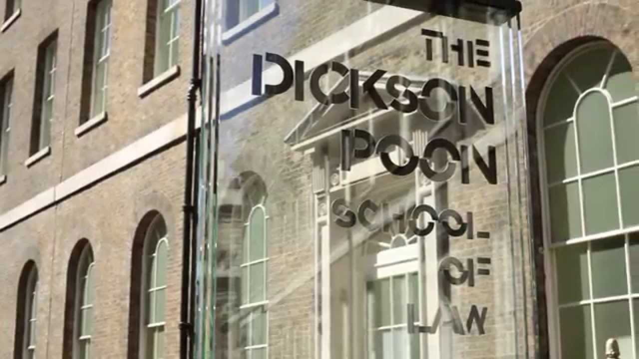 The Dickson Poon School of Law: The Student Experience