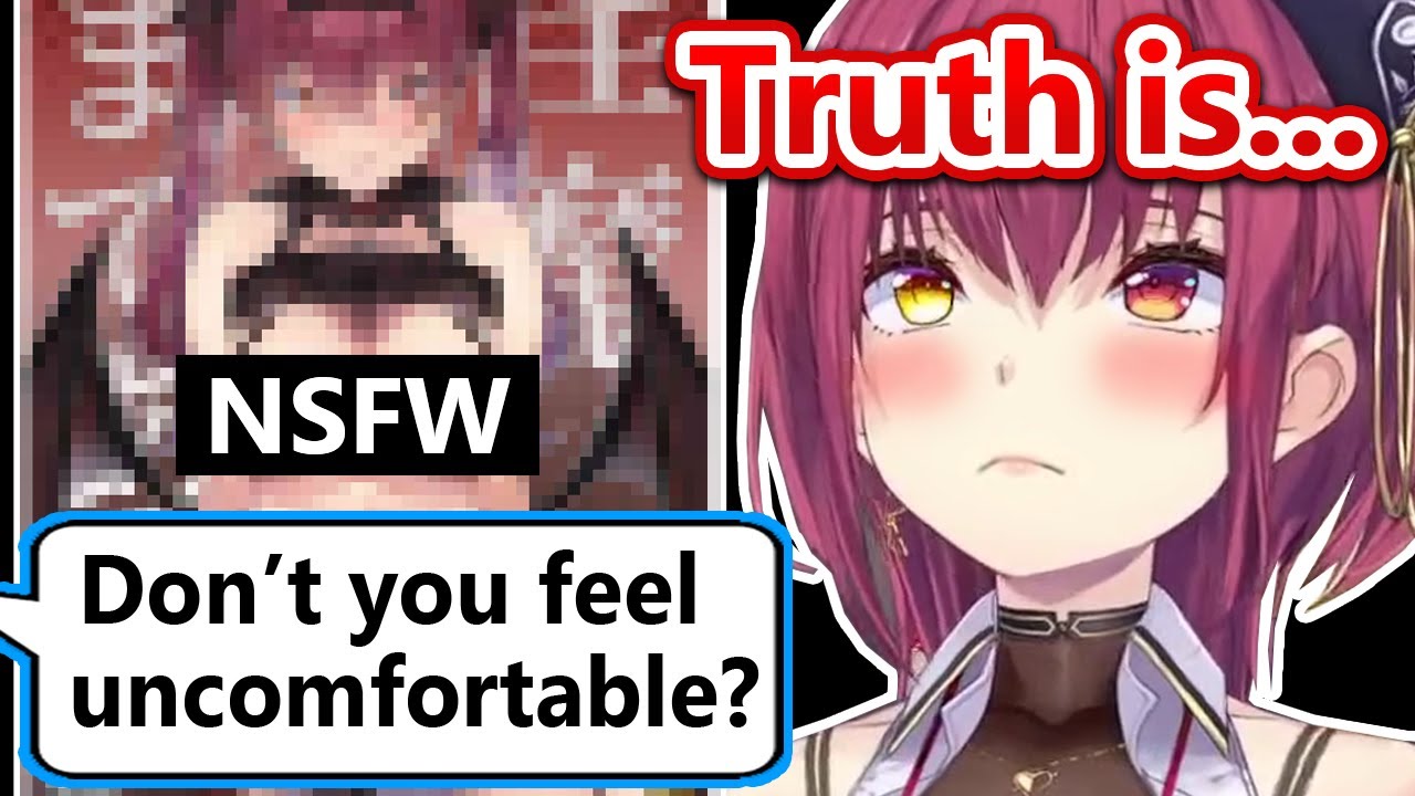 Marine's Honest Thoughts About Her R18 Doujins...